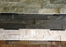 Realstone Systems Natural Thin Stone Veneer On Display In Our Showroom 2
